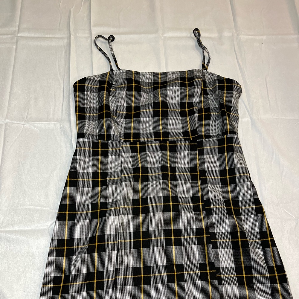 Plaid dress L